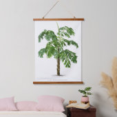 Palm Print -Pieter Joseph de Pannemaeker 1832-1904 Hangend Wandkleed (Slaapkamer)