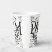 Palm Reader Magic Fortune Teller Halloween Papieren Bekers (Rechts)