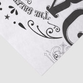 Palm Reader Magic Fortune Teller Halloween Tissuepapier (Detail)