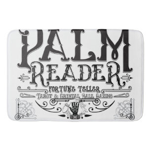 Palm Reader  Magic Fortune Teller Sign Badmat