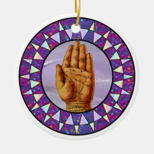 Palm Readers Keramisch Ornament