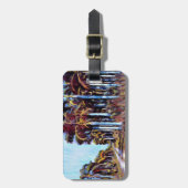 Palm Road Bagagelabel (Voorkant verticaal)