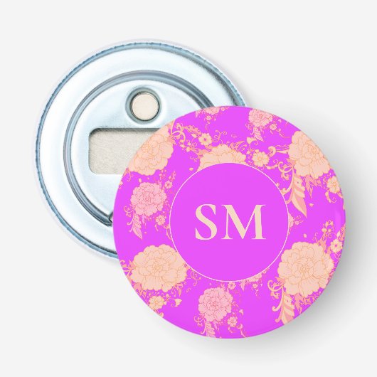 Palm Royale Bloemendesign Button Flesopener (Voorkant)