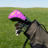 Palm Royale Bloemendesign Golfheadcover (Insitu)