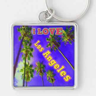 "Palm Sky: Ik hou van Los Angeles 1" Kaychain Sleutelhanger