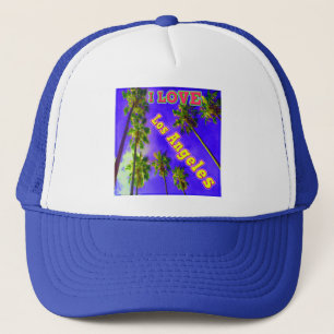 "Palm Sky: Ik hou van Los Angeles 1"-Pet Trucker Pet
