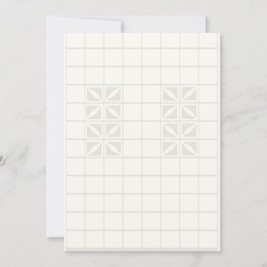 Palm Spring House Kaart (Achterkant)