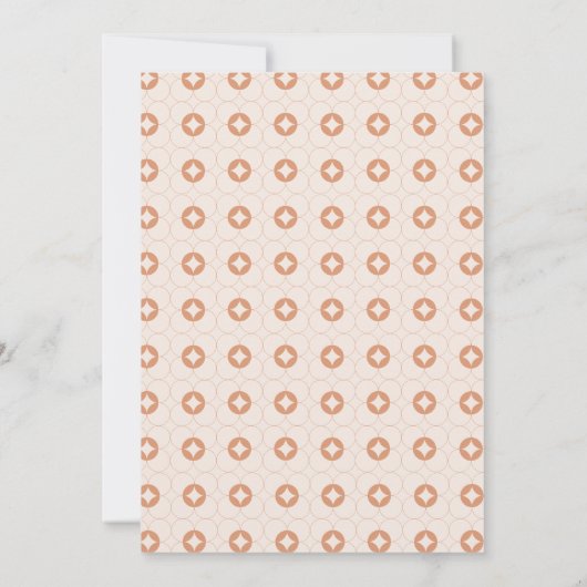 Palm spring retro bruiloft Save The Date Kaart (Achterkant)