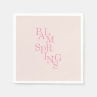 Palm Springs Blush Pink
