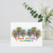 Palm springs california briefkaart (Staand voorkant)