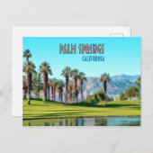 Palm Springs California  Briefkaart (Voorkant / Achterkant)
