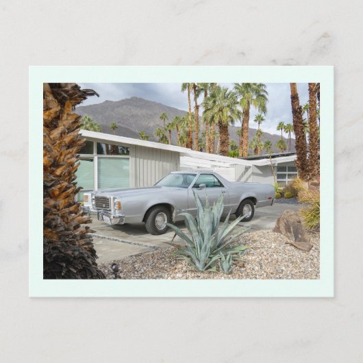 Palm Springs California Briefkaart (Voorkant)