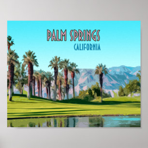 Palm Springs California  Poster