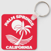 Palm Springs California Sleutelhanger (Achterkant)