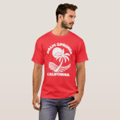 Palm Springs California T-shirt (Voorkant volledig)