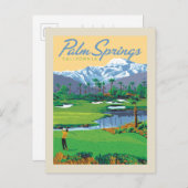 Palm Springs, Californië Briefkaart (Voorkant / Achterkant)