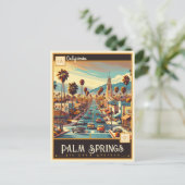 Palm Springs, Californië |  Briefkaart (Staand voorkant)