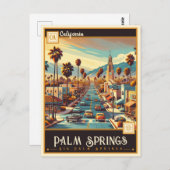 Palm Springs, Californië |  Briefkaart (Voorkant / Achterkant)