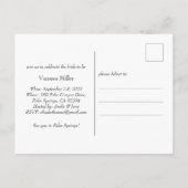 Palm Springs, Californie Carte postale (Dos)