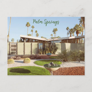 Palm Springs Californië Midcentury Modern Briefkaart