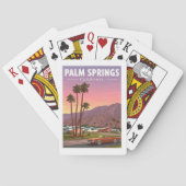  Palm Springs Californië Pokerkaarten (Achterkant)