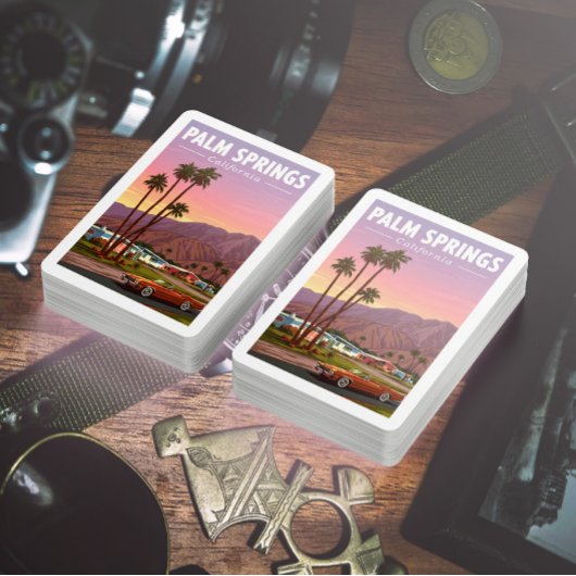  Palm Springs Californië Pokerkaarten