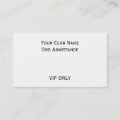 Palm Springs de CARTE DE VISITE dans les ombres (Dos)