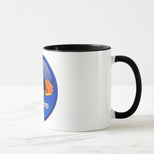 Palm Springs desert mug (Droite)