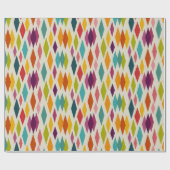 Palm Springs Diamonds Mideeuw Modern Patroon Cadeaupapier (Vlak)