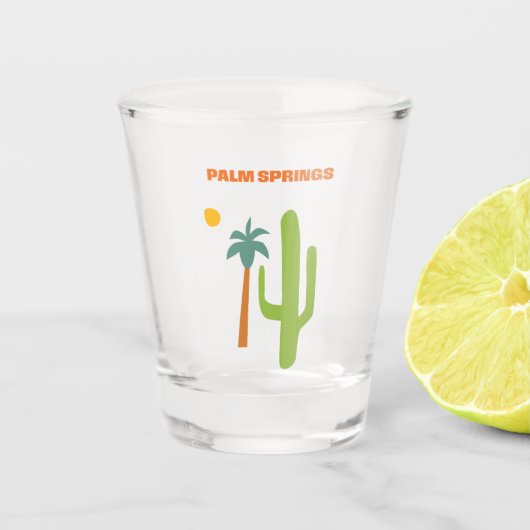 Palm Springs glas (Voorkant)