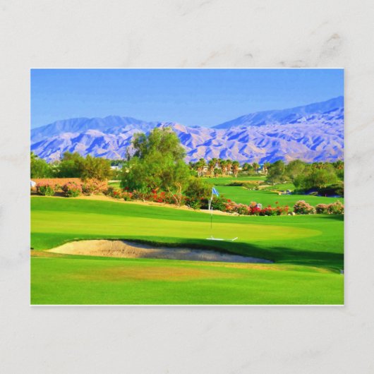 Palm Springs Golf.JPG Briefkaart (Voorkant)