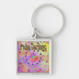 Palm Springs Lucky Gouden Sleutelhanger