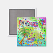 Palm Springs - Magnet de mélodie intemporel (Recto/Verso)