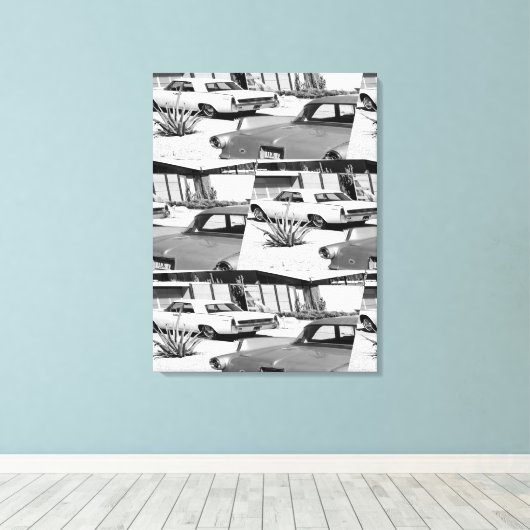Palm Springs  MCM Print (Insitu (Houten vloer))