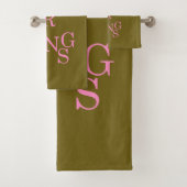 Palm Springs Olive Et Rose Vintage (En situation)