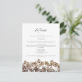 PALM SPRINGS Palm Trees Details Kaart (Staand voorkant)