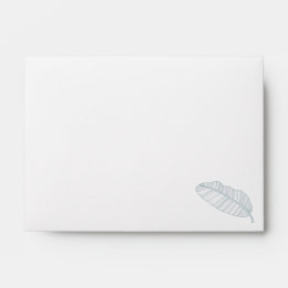 Palm Springs Paradise Modern Californian Wedding Envelop
