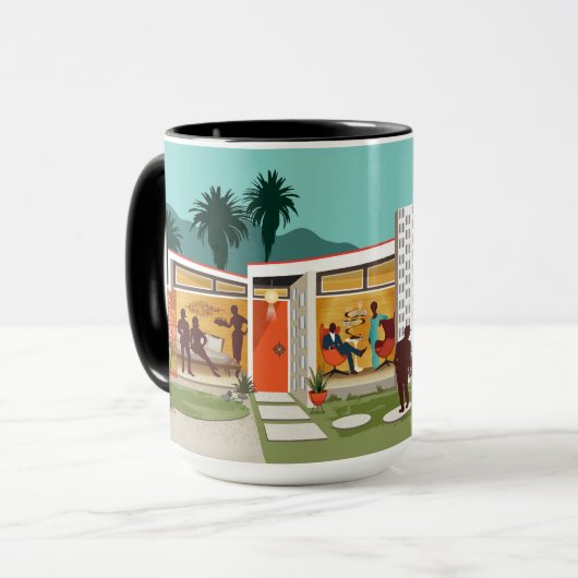 Palm Springs Party House Mok (Voorkant links)