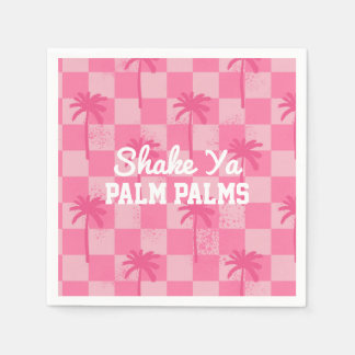 Palm Springs Party Shake Ya Palm Napkins Servet