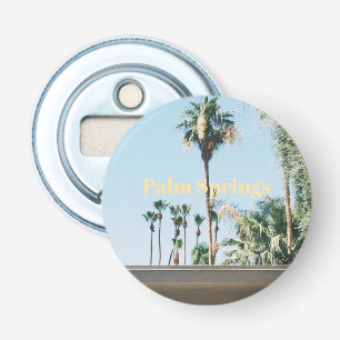 Palm Springs Reis Souvenir Button Flesopener
