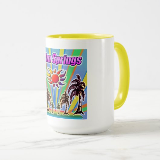 Palm Springs Summer Love Mok (Voorkant rechts)