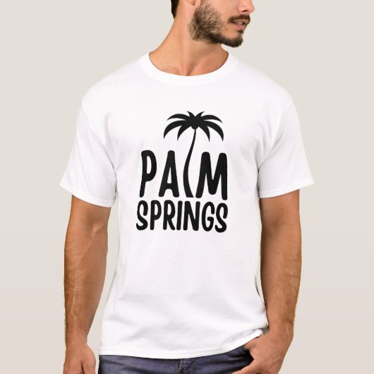 Palm Springs T-Shirt (Voorkant)