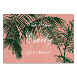 Palm Springs Tafelplaatskaart Kaart