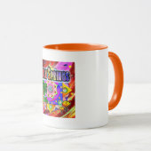 Palm Springs Tropical Friends Mug (Devant droit)