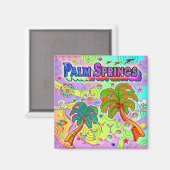 Palm Springs Vacking Target Magnet Magneet (Voorkant / Achterkant)