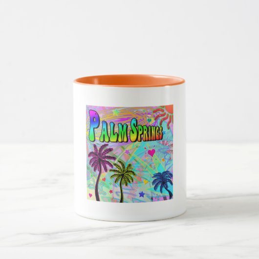 Palm Springs Vivid Romance Mug (Centre)