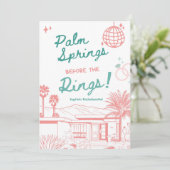 Palm Springs voor de ringen Kaart (Staand voorkant)