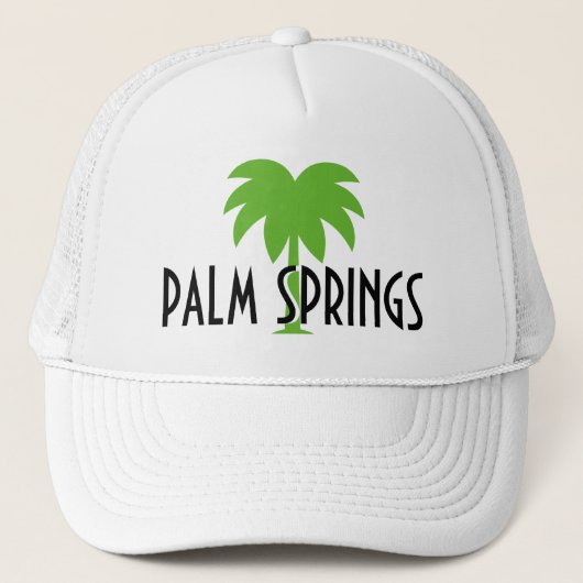 Palm Springs-vrachtwagenhoed Trucker Pet (Voorkant)