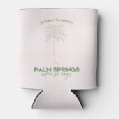 Palm Springs vrijgezellenfeest Blikjeskoeler (Voorkant)