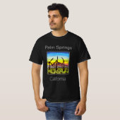 Palm Springs Windmills, Californië T-shirt (Voorkant volledig)